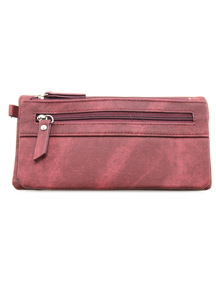 Кошелек женский No name Y666 maroon