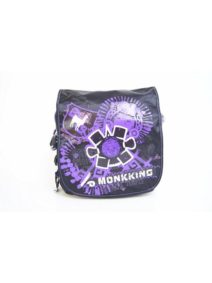 Сумка Monkking MK-C90603 черная/фиолетовая 1