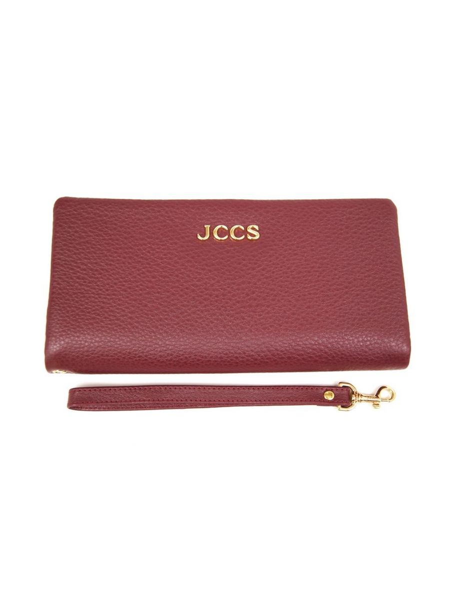 Кошелек женский JCCS 3205 D5 бордовый