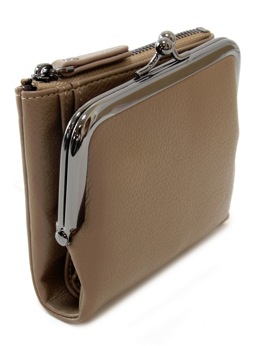 Кошелек женский No name FW-2222#-L815# camel brown